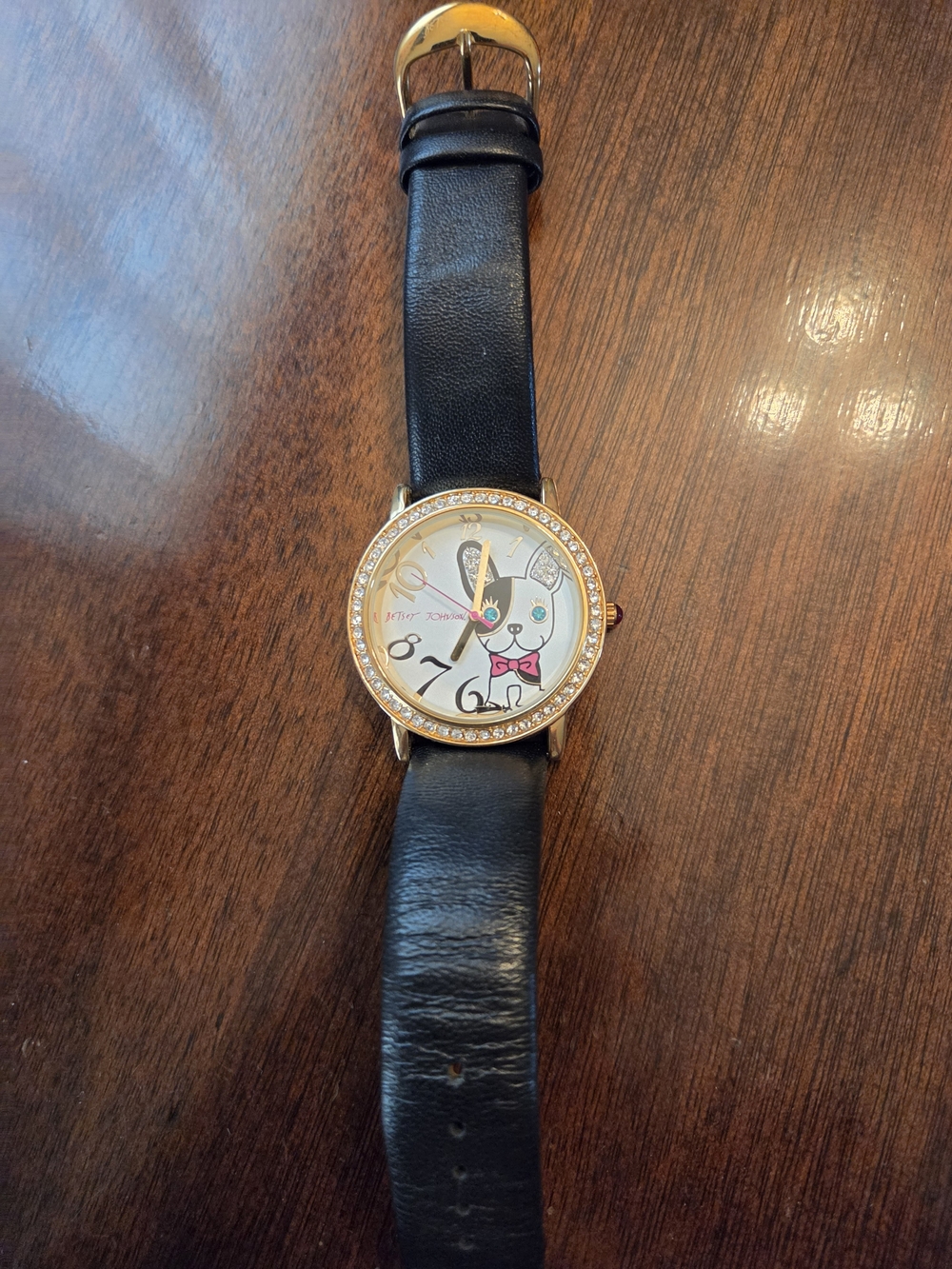 Women's Betsey Johnson Bulldog Watch